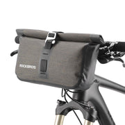 waterproof handlebar bike bag, view 3 - MRSLM