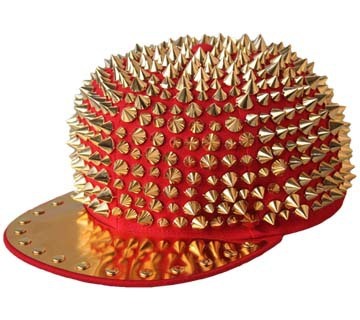 punk pointed rivet hip hop hat, view 14 - MRSLM