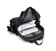 Men's PU leather business backpack, view 6 - MRSLM