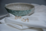 pearl letter name earring, view 9 - MRSLM
