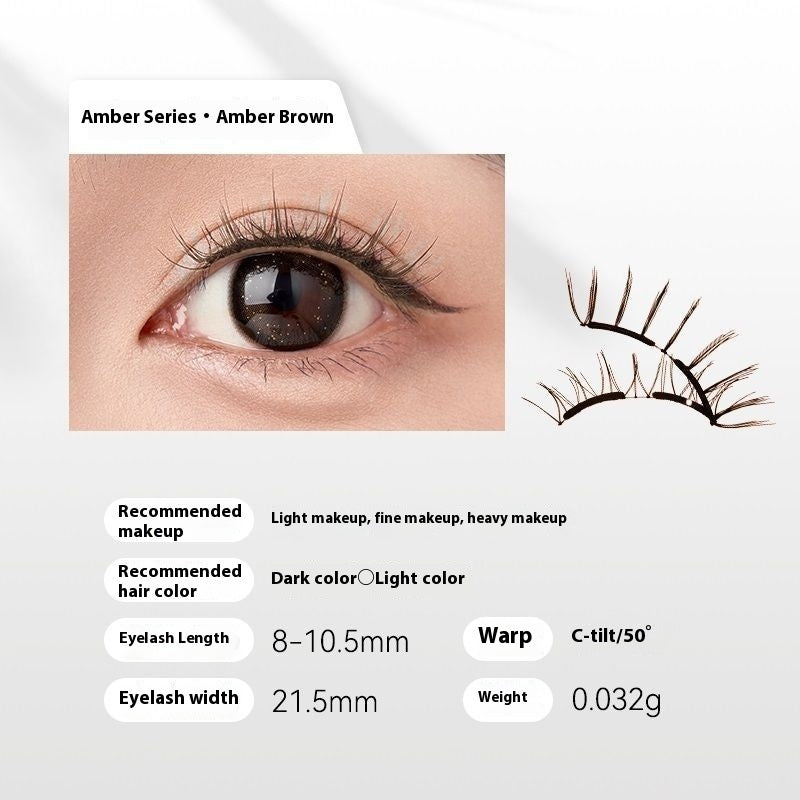 Magnetic false eyelashes zero glue, view 3 - MRSLM