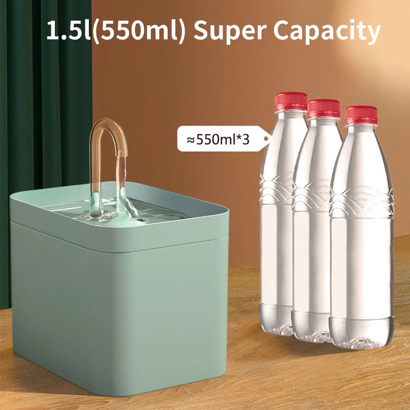 automatic pet water fountain, view 8 - MRSLM