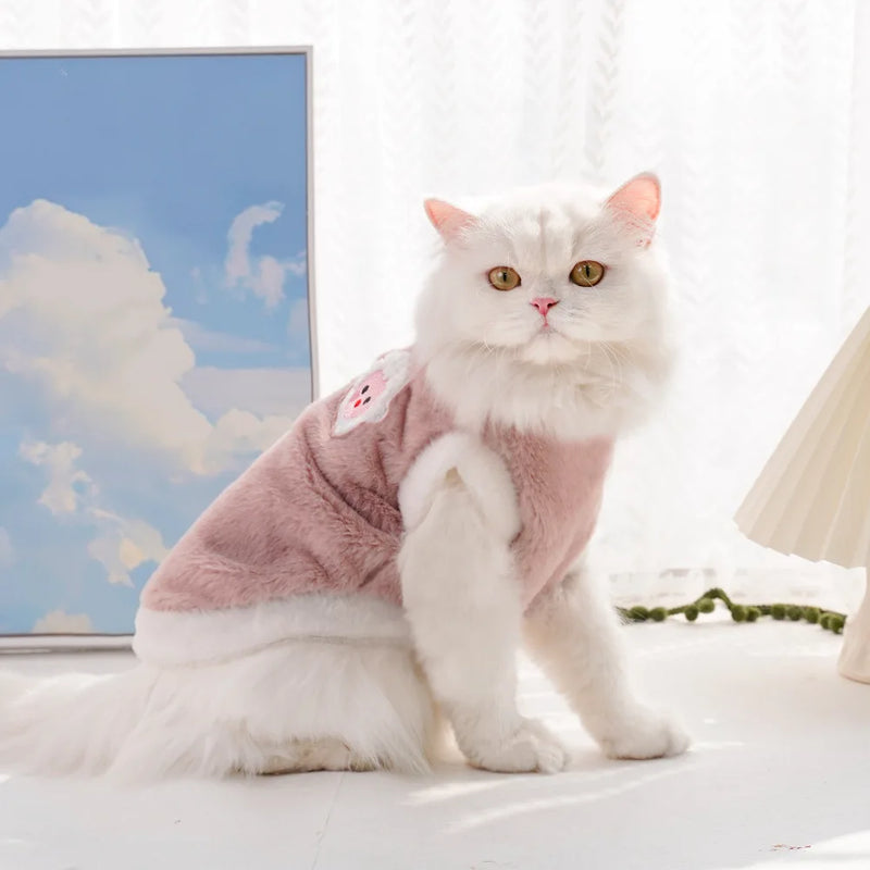 fleece pet vest, view 9 - MRSLM