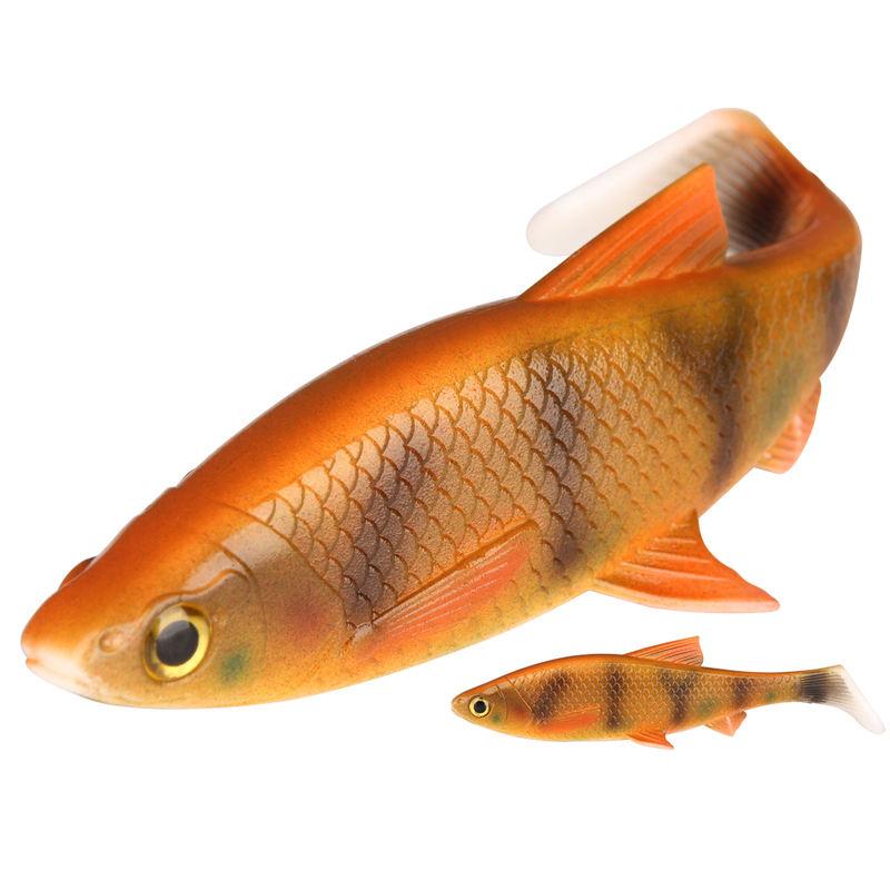 3D river roach paddle tail fishing lure, view 6 - MRSLM