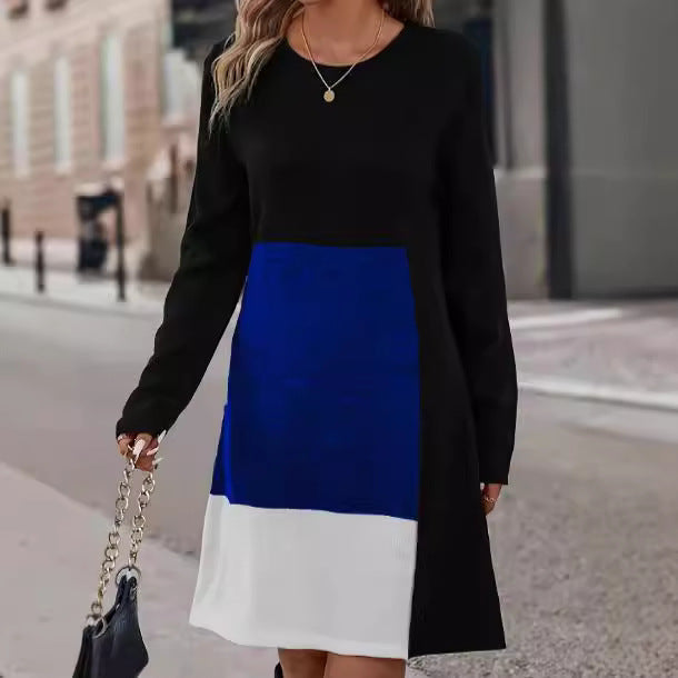 retro color-block dress - MRSLM