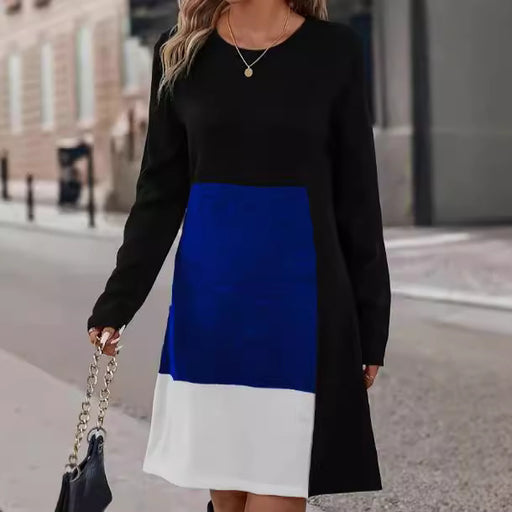 retro color-block dress - MRSLM