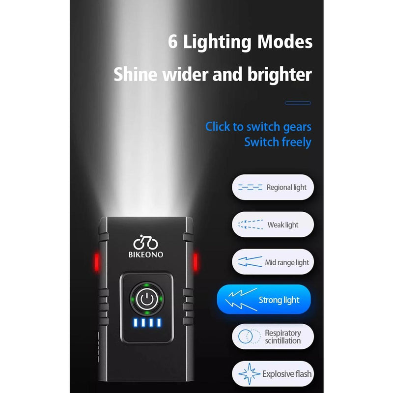LED bike light, view 5 - MRSLM