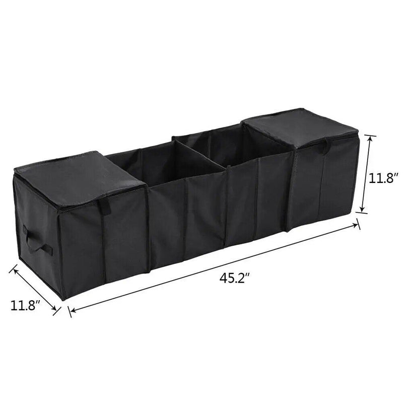collapsible car trunk organizer with cooler, view 5 - MRSLM
