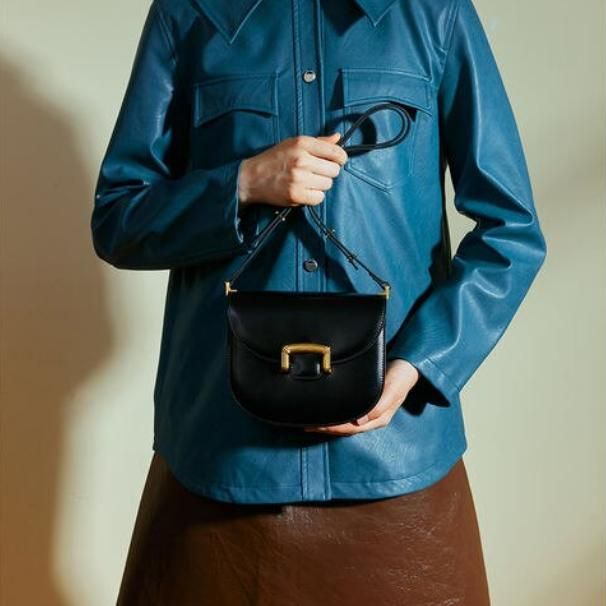 saddle shoulder bag, view 7 - MRSLM