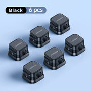 6-pack magnetic cable clips organizer, view 4 - MRSLM