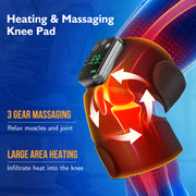 rechargeable heated knee and elbow wrap, view 6 - MRSLM