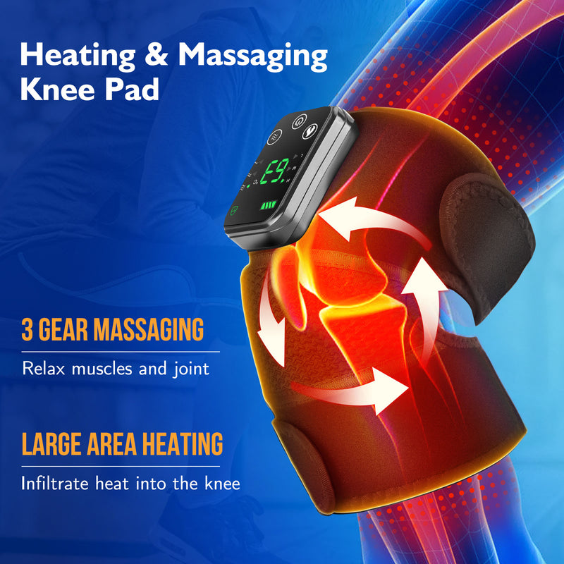 rechargeable heated knee and elbow wrap, view 6 - MRSLM