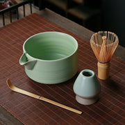 japanese ceramic matcha tool set, view 10 - MRSLM