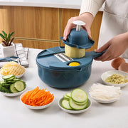 manual multi-function vegetable cutter, view 5 - MRSLM