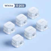 6-pack magnetic cable clips organizer, view 2 - MRSLM