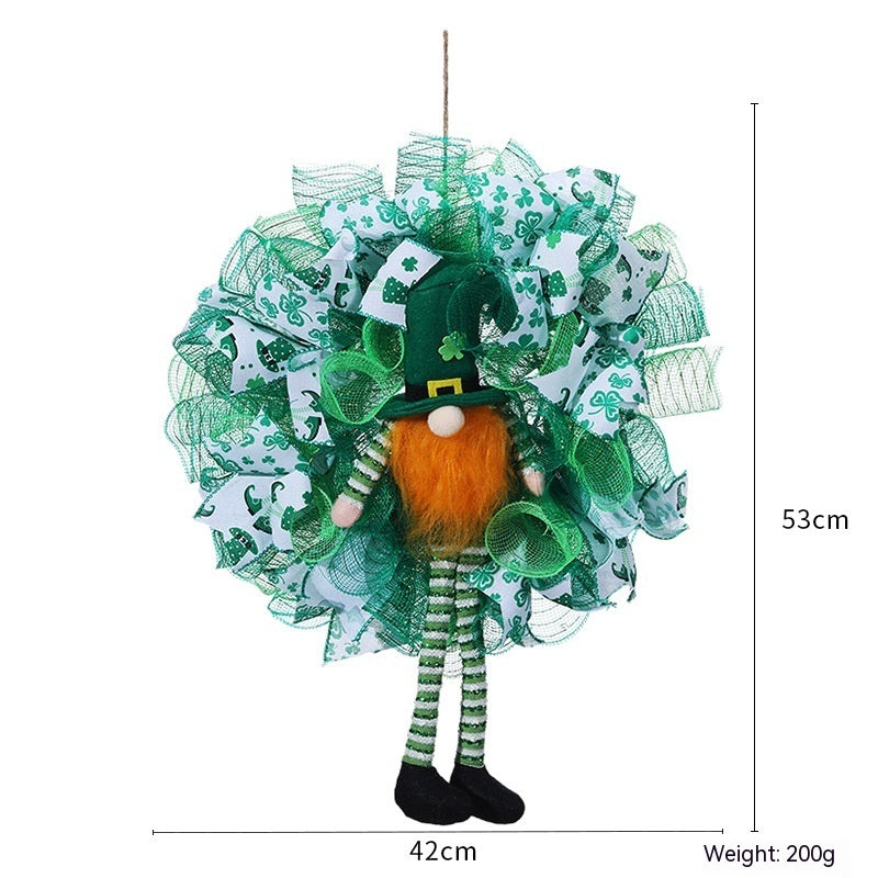 St Patrick doll garland, view 4 - MRSLM