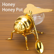 bee shaped honey jar, view 2 - MRSLM