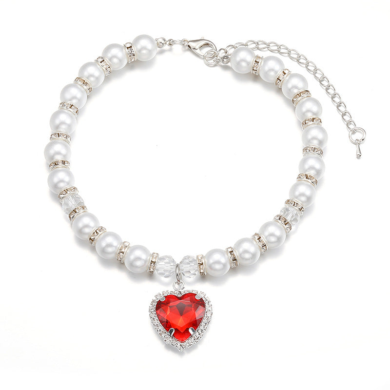 pearl breakaway pet collar, view 5 - MRSLM