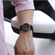 men's leather quartz watch - MRSLM
