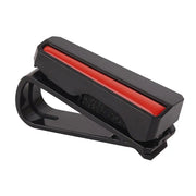 car sun visor sunglass and card clip, view 2 - MRSLM