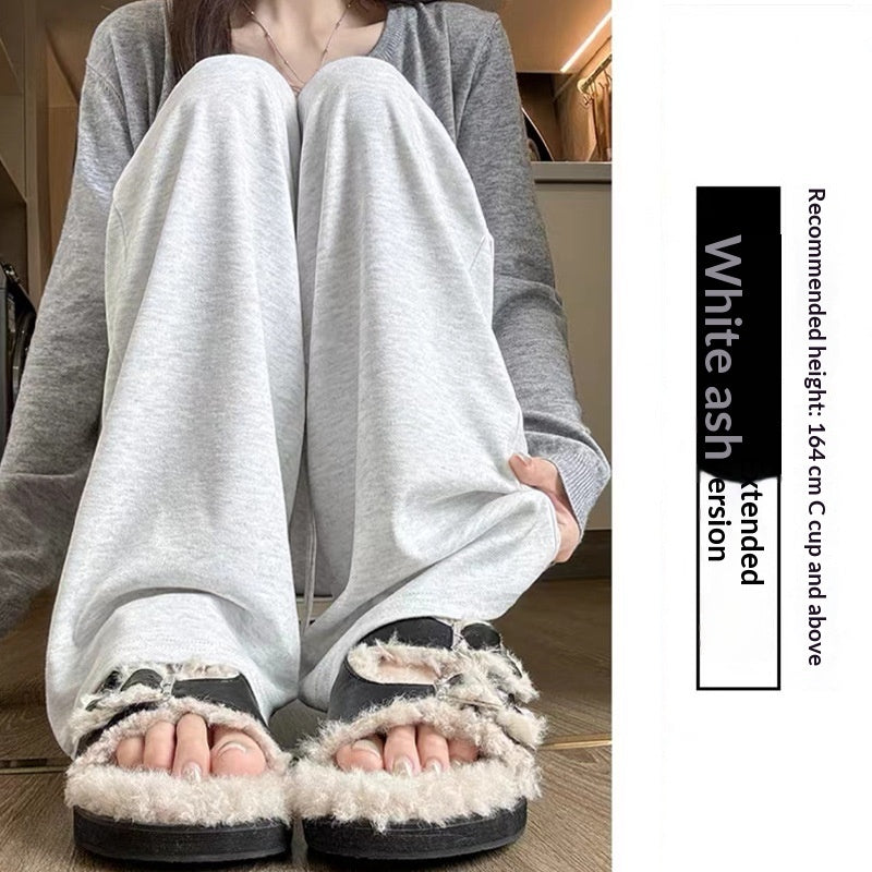 Women's high-waist knit wide-leg pants, view 13 - MRSLM