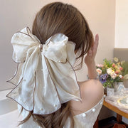 bow hair clip, view 3 - MRSLM