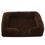 Plush round donut pet bed, view 8 - MRSLM