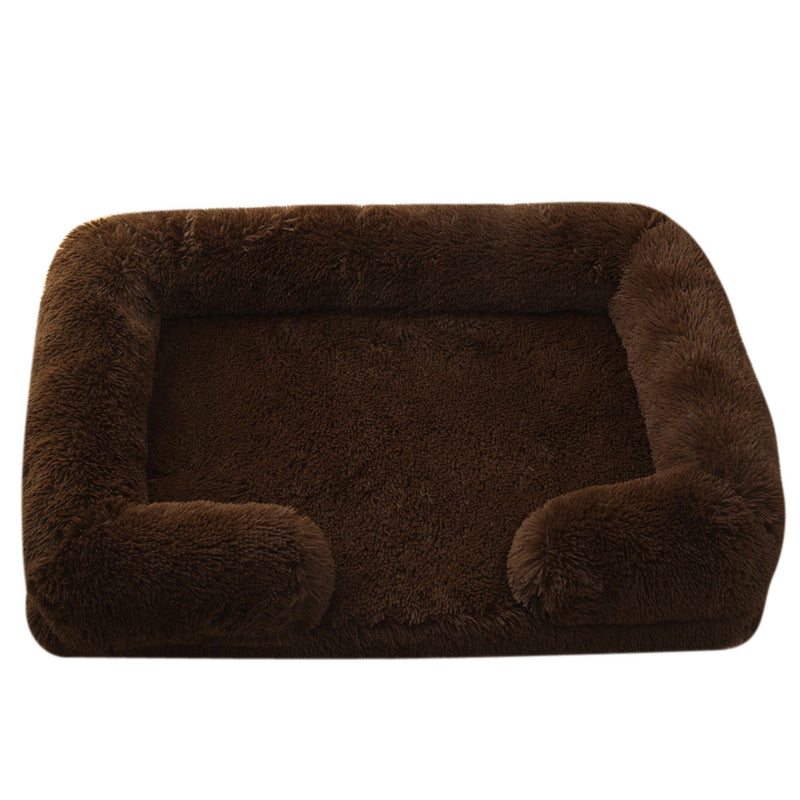 Plush round donut pet bed, view 8 - MRSLM