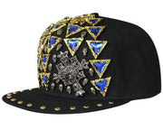 rivet flat brim cap, view 17 - MRSLM