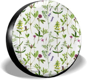 floral spare tire cover, view 2 - MRSLM