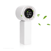 USB rechargeable handheld fan, view 3 - MRSLM
