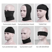 Unisex cycling face scarf and neck gaiter, view 17 - MRSLM