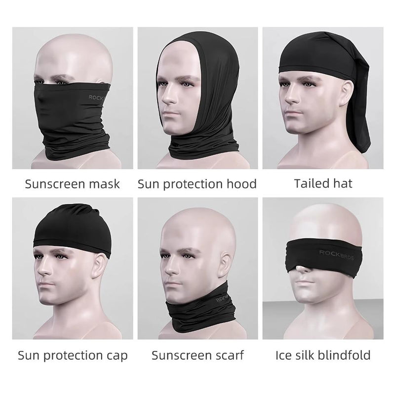 Unisex cycling face scarf and neck gaiter, view 17 - MRSLM