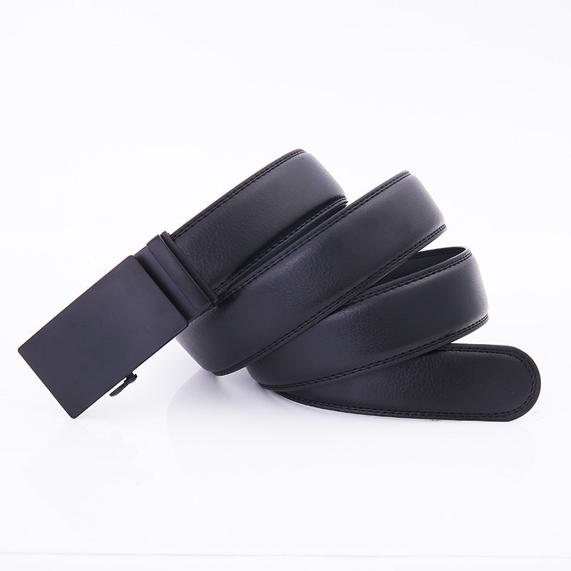 men's business automatic buckle belt, view 2 - MRSLM