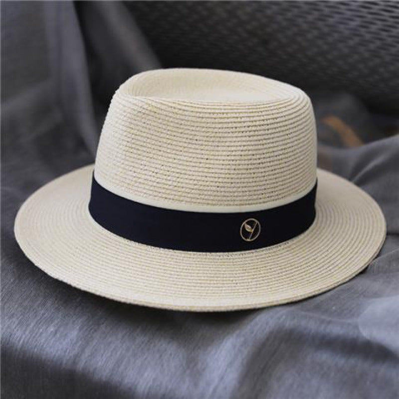 men's sun-proof beach straw hat, view 3 - MRSLM