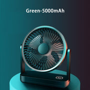 compact rechargeable usb desk fan, view 3 - MRSLM