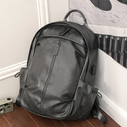 men's fashion casual large capacity backpack, view 3 - MRSLM