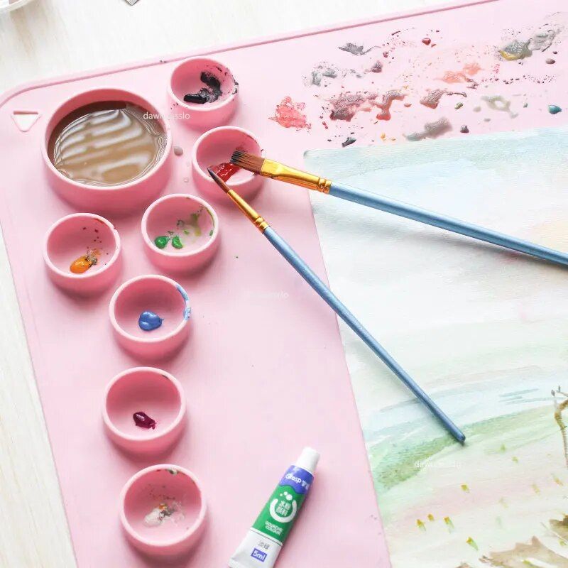 Non-stick silicone craft mat, view 5 - MRSLM
