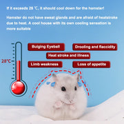 cooling hamster nest hideaway house, view 8 - MRSLM