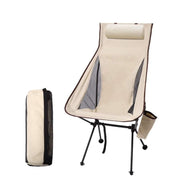 folding camping chair with headrest - MRSLM