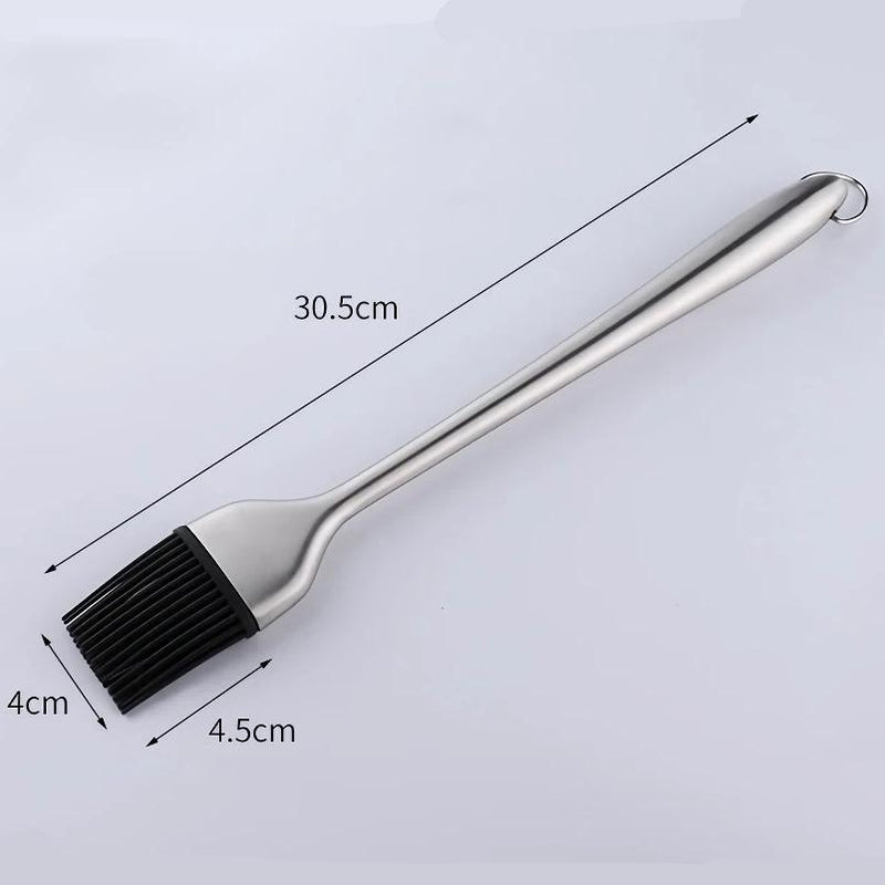 stainless steel silicone oil brush, view 3 - MRSLM
