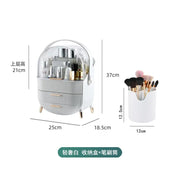 waterproof makeup organizer box, view 4 - MRSLM