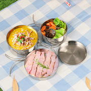 Stainless steel camping cookware set, view 4 - MRSLM
