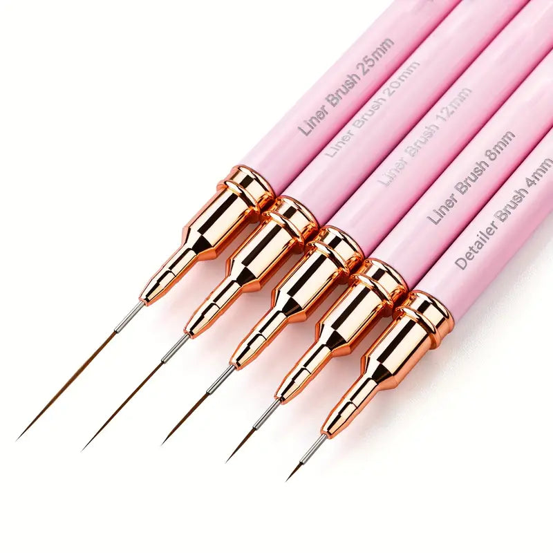 nail art liner brush set, view 11 - MRSLM