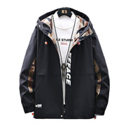 Men's plus size slim fit casual coat, view 5 - MRSLM