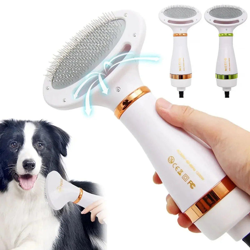 pet hair dryer comb brush, view 4 - MRSLM