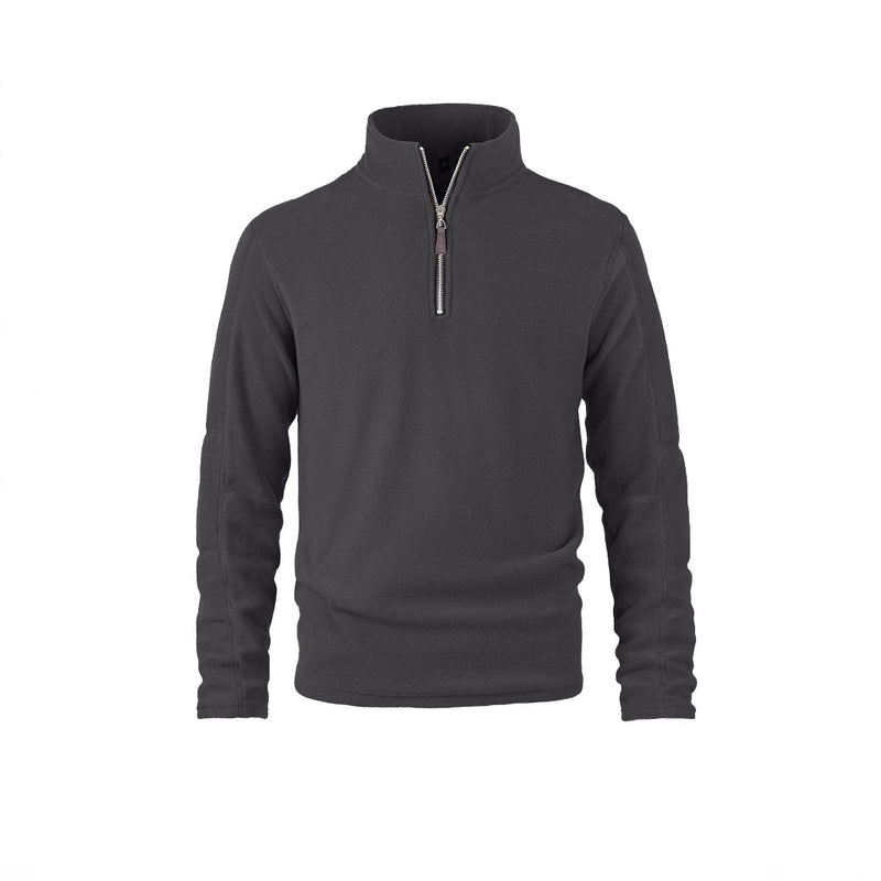 Men's half-zip polar fleece pullover, view 4 - MRSLM