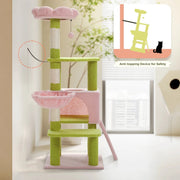 47-inch flower cat tree, view 5 - MRSLM