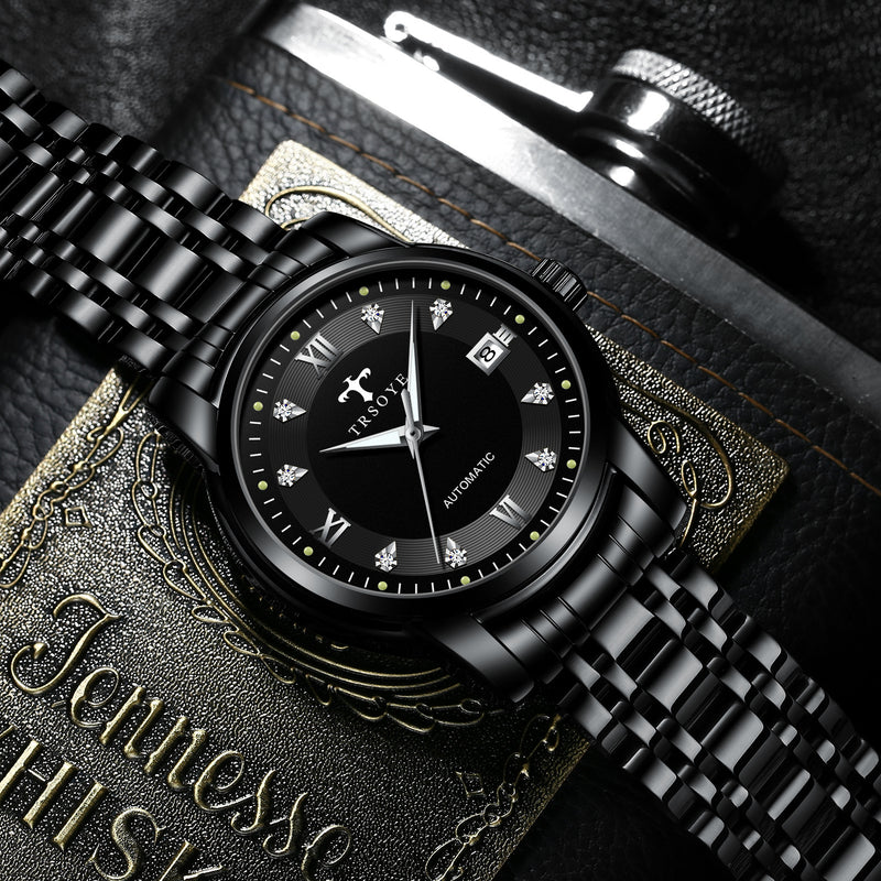 Business automatic mechanical watch, view 9 - MRSLM