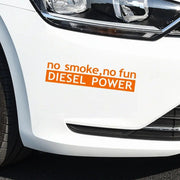 diesel power car sticker, view 11 - MRSLM